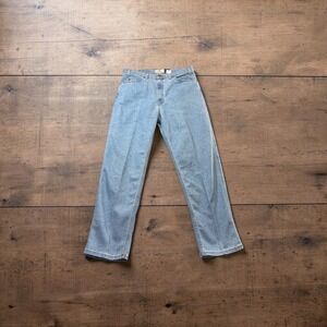 Levi Strauss 540 Relaxed Fit Light Wash Denim Jeans Mens W36 L30